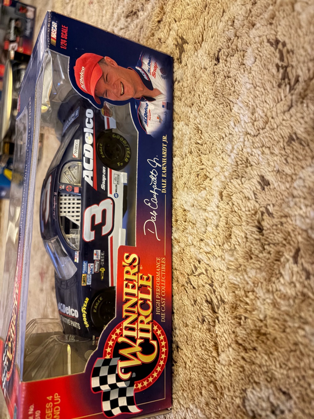 Winner's Circle Dale Earnhardt Jr. No.3 Diecast Car - Black & Red NWT collectibl
